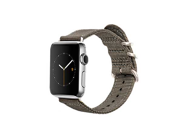 Monowear gray nylon band - Apple Watch