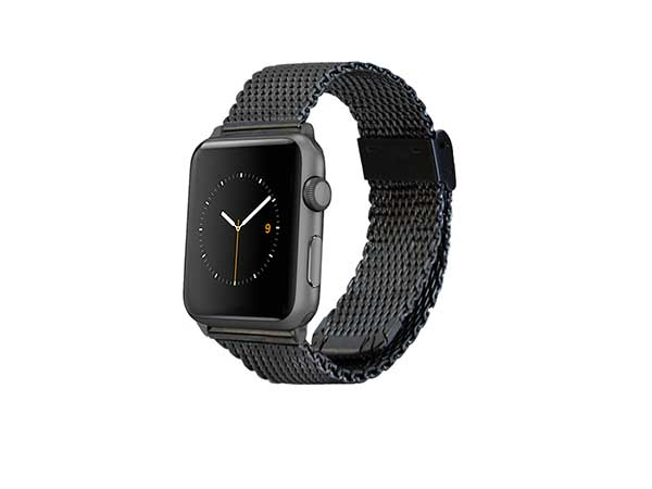 Monowear silver mesh band - Apple Watch