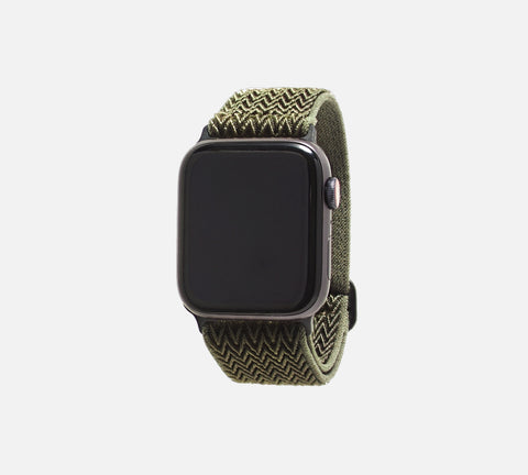monowear apple watch band nylon infinite wave seaweed