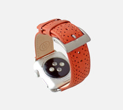 monowear apple watch perforated leather band