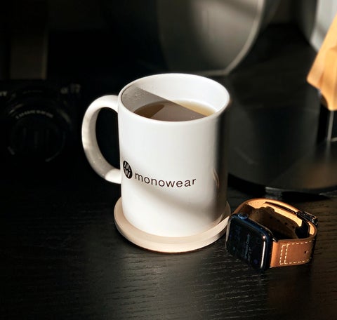 monowear white mug set lifestyle